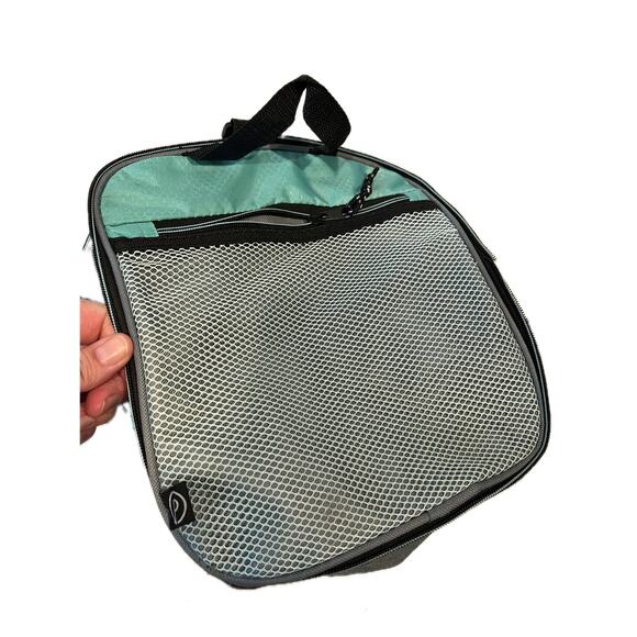 Blue Gray Protege Duffle Bag 18"x10"x8" - Picture 6 of 6